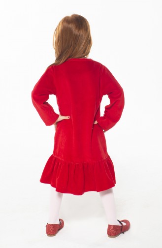 Red Children`s Dress 085