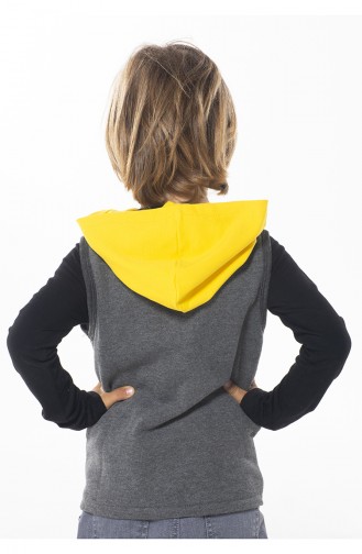 Gilet Enfant ZN-SS-090 Fumé Jaune 090