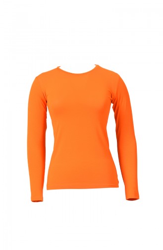 Nullkragen Body 6000-08 Orange 6000-08