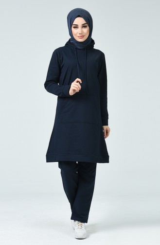 Navy Blue Trainingspak 40100A-02