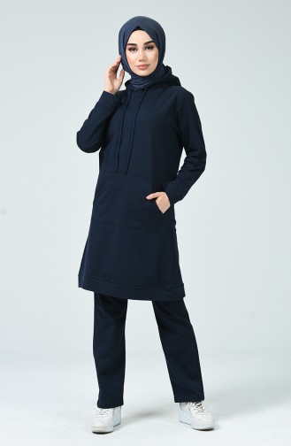 Navy Blue Tracksuit 40100A-02