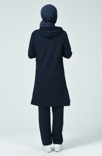 Navy Blue Trainingspak 40100A-02