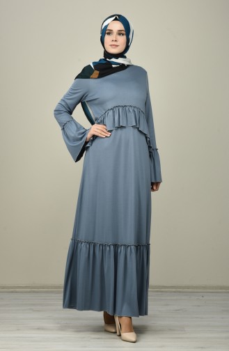 Robe Hijab Indigo 8086-06