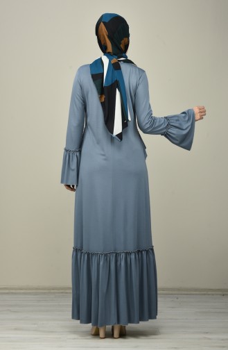 Indigo Hijab Kleider 8086-06