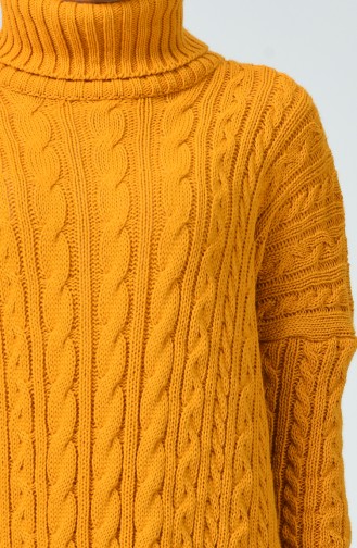 Tricot Long Sweater Mustard 1939-06