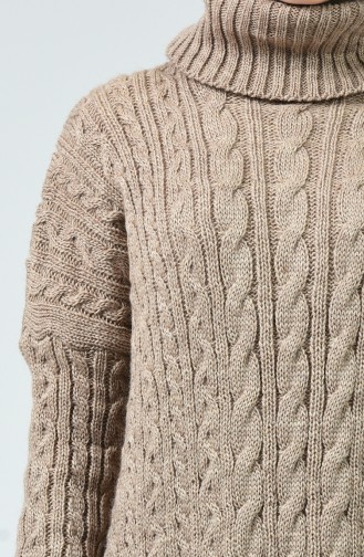 Tricot Long Sweater Mink 1939-08