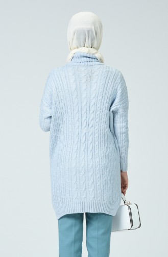 Tricot Long Sweater Blue 1939-09