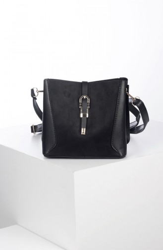 Women´s Cross Shoulder Bag Black 3011-01
