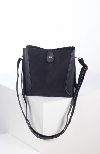 Women´s Cross Shoulder Bag Black 3011-01