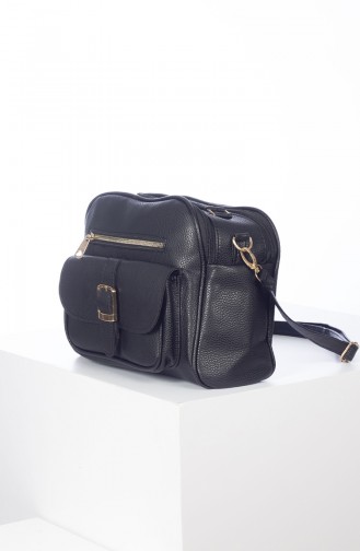 Women´s Cross Shoulder Bag Black 3012-01