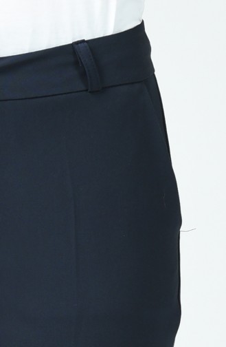 Düz Paça Klasik Pantolon 1260PNT-01 Koyu Lacivert