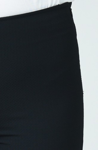 Pantalon Fermeture sur le Côté 3123-01 Bleu Marine 3123-01