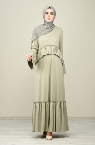 Stein Hijab Kleider 8086-03