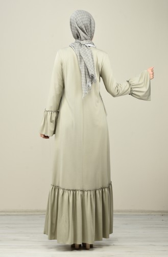 Stein Hijab Kleider 8086-03