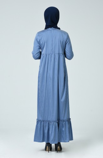 فستان أزرق كحلي 1353-02