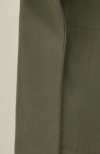 Khaki Trench Coats Models 4007-01