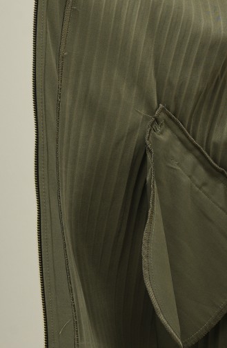 Khaki Trench Coats Models 4008-01