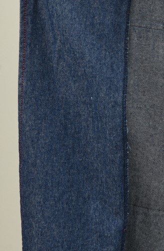 Dunkelblau Trench Coats Models 4009-01