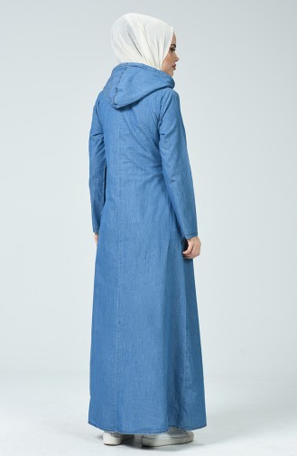 Jeans Blue İslamitische Jurk 4103-01