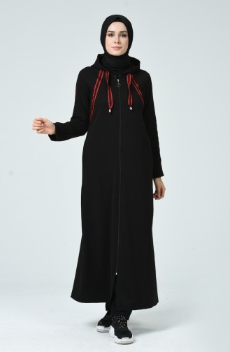 Abayas Noir 4290A-01