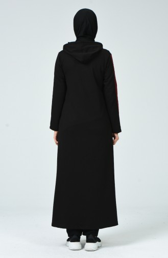 Black Abaya 4290A-01