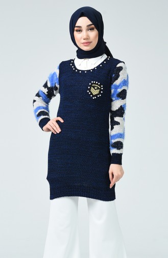 Navy Blue Sweater 1963-04