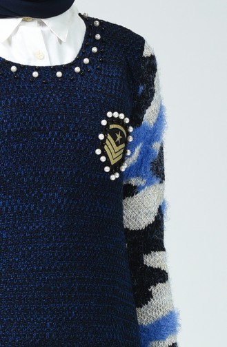 Pull Tricot  1963-04 Bleu Marine 1963-04