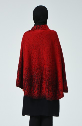 Red Poncho 1004-08