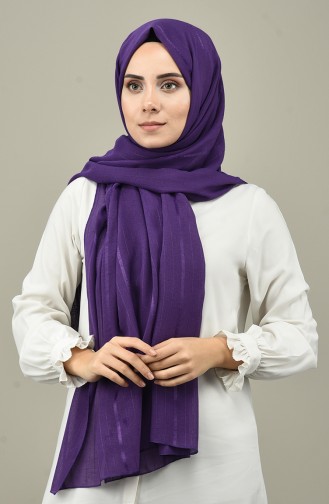 Violet Color Shawl 4592-01