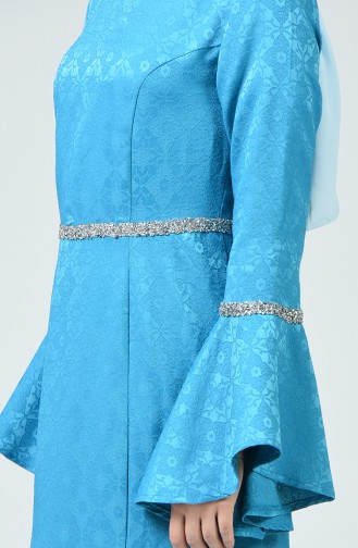 Robe de Soirée 60081-19 Bleu Foncé 60081-19