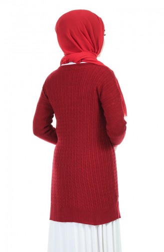 Claret Red Sweater 0509-02