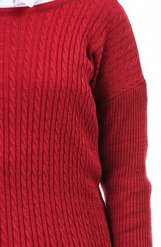 Weinrot Pullover 0509-02