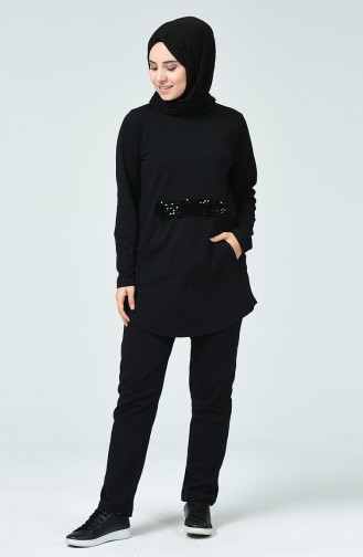 Black Tracksuit 9278-02