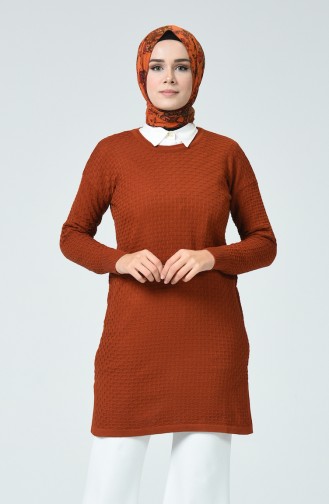 Brick Red Sweater 1401-01