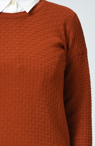 Brick Red Sweater 1401-01