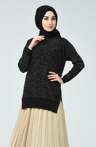 Trikot Silberner Pullover 1001A-05 Schwarz 1001A-05