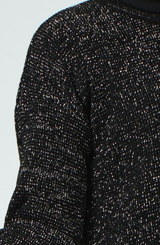 Trikot Silberner Pullover 1001A-05 Schwarz 1001A-05