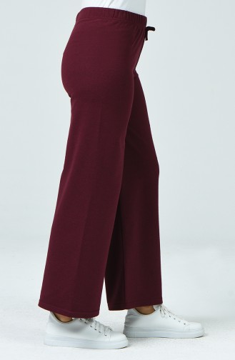 Two Thread wide Leg Pants 8108-09 Burgundy 8108-09