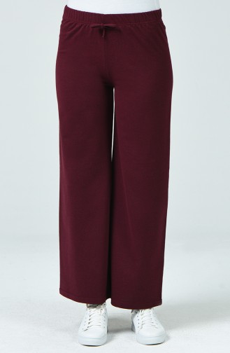 Two Thread wide Leg Pants 8108-09 Burgundy 8108-09