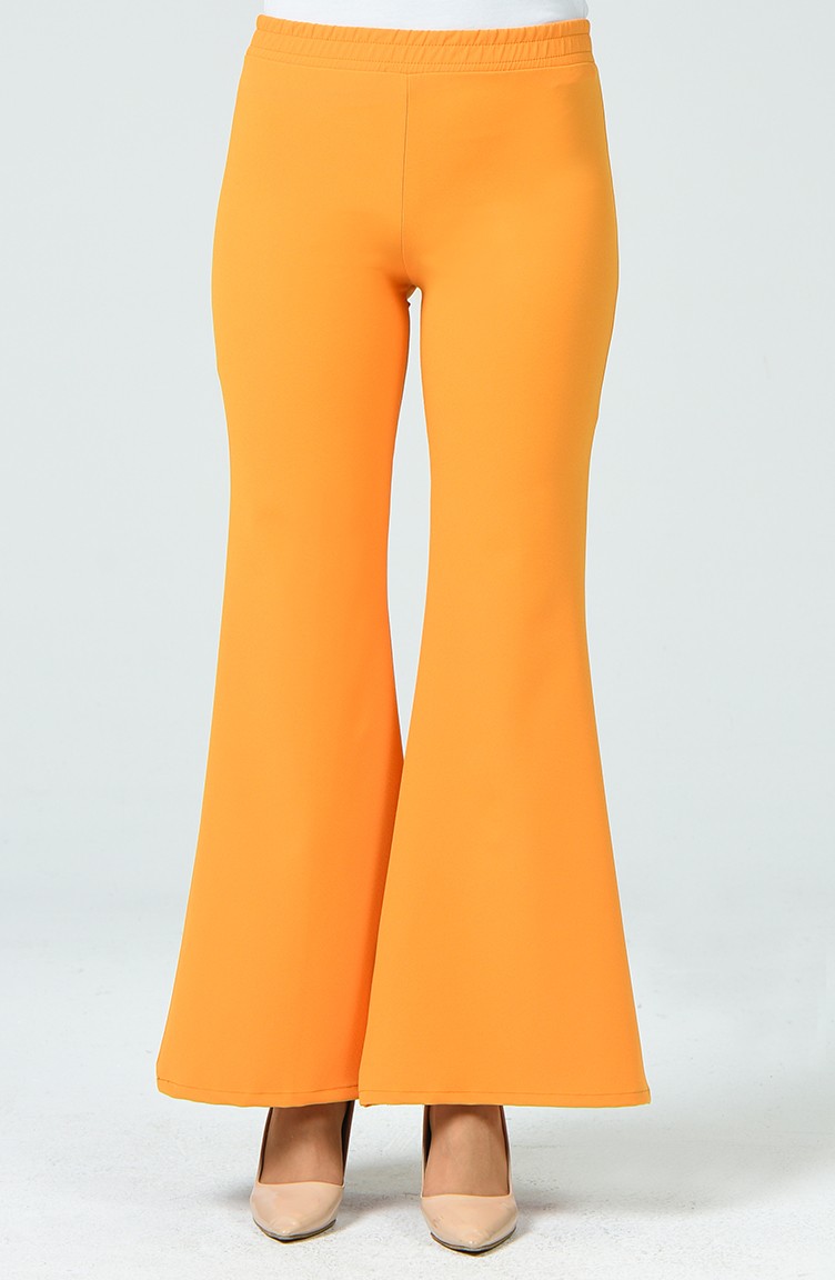 Apricot Color Pants 1273PNT01 Sefamerve