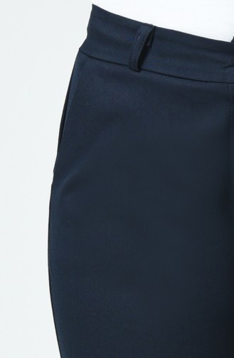 Cep Detaylı Klasik Pantolon 1294PNT-01 Lacivert