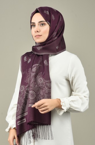 Dark Lilac Sjaal 730-106