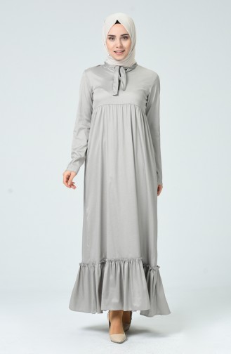 Mink Hijab Dress 1352-01