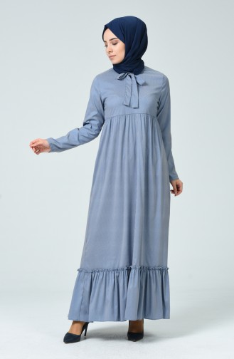 Robe Hijab Bleu 1352-04