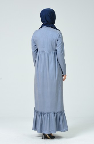 Robe Hijab Bleu 1352-04