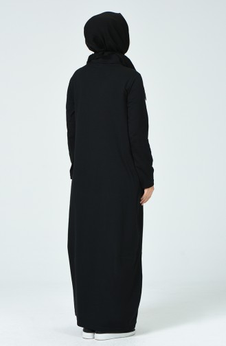 Robe Hijab Noir 4121-01