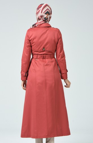 Coral Trench Coats Models 6714-06