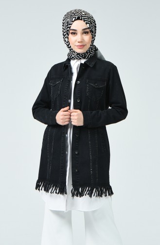 Schwarz Jacke 6072-01