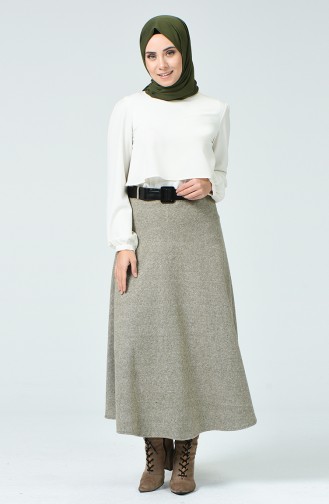 Khaki Skirt 5300-04