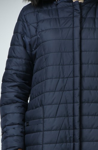 Navy Blue Winter Coat 0635-01